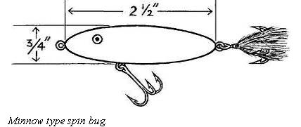 Heavier Minnow Spin Bugs Heavier Minnow Spin Bugs