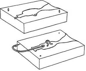 Jig Molds - Hook And Wire Eye In Place